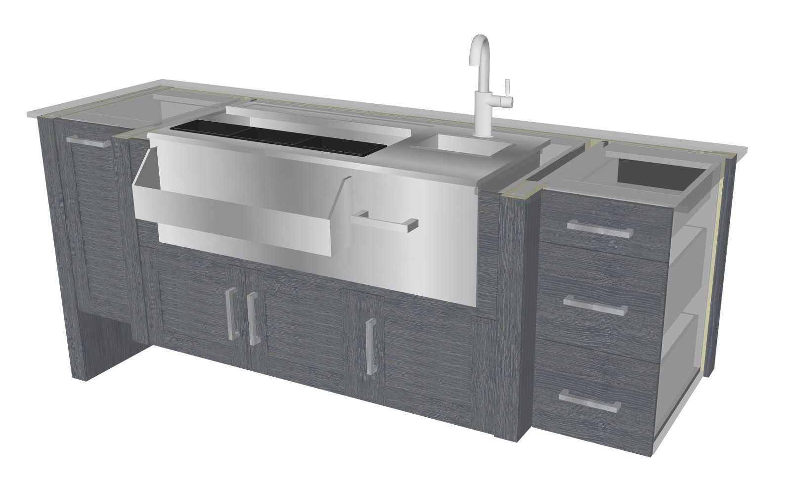 Show and Tell Louver front Show and Tell Louver front