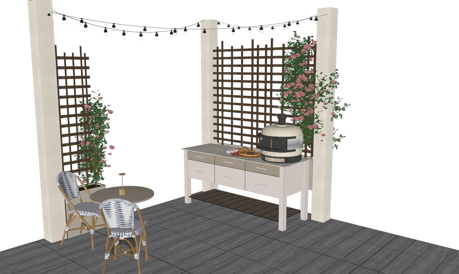 Terrace front Terrace front